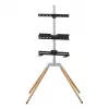 One for All Universal TV Stand Quadpod Silver/Black