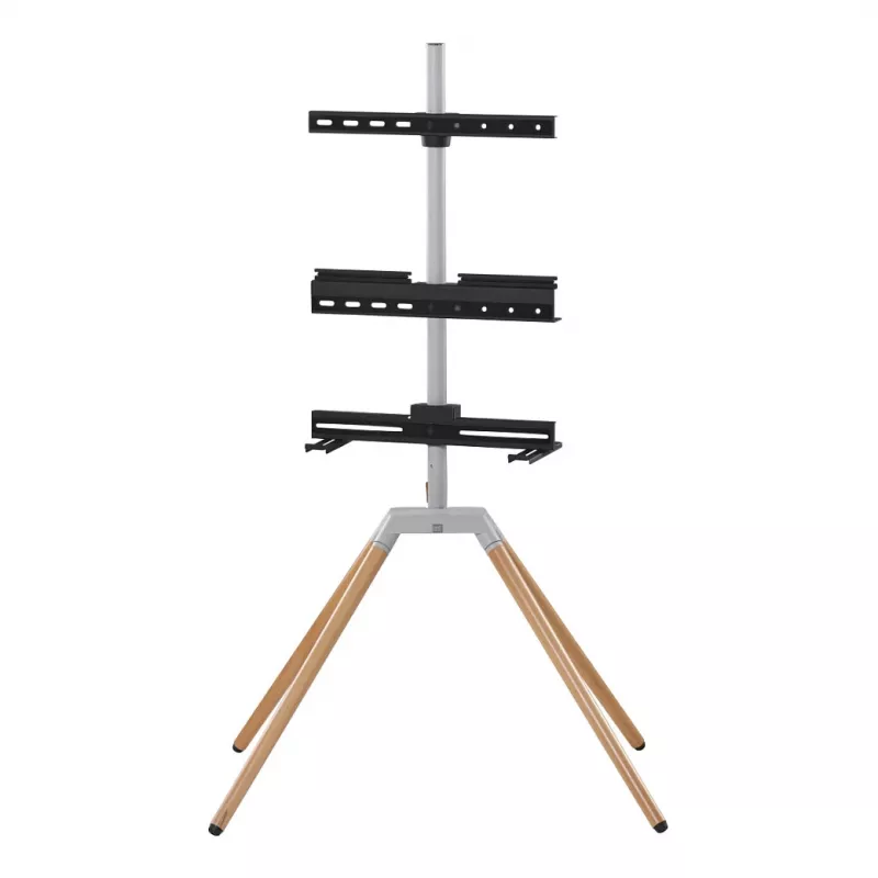 One for All Universal TV Stand Quadpod Silver/Black