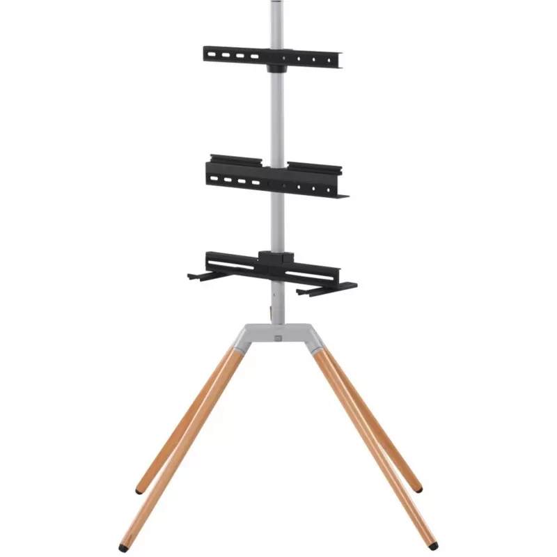 One for All Universal TV Stand Quadpod Silver/Black