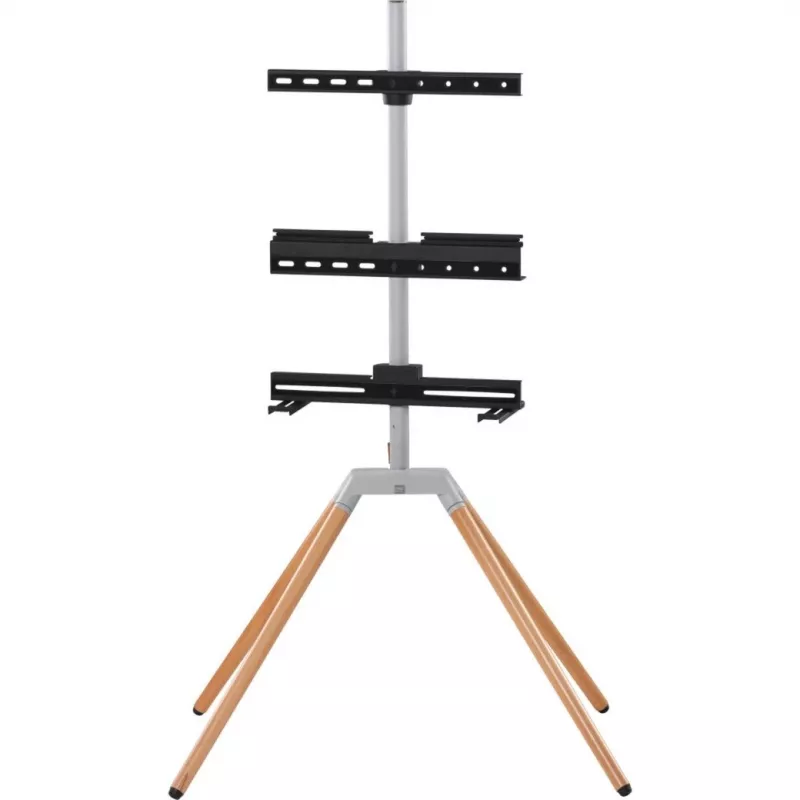 One for All Universal TV Stand Quadpod Silver/Black