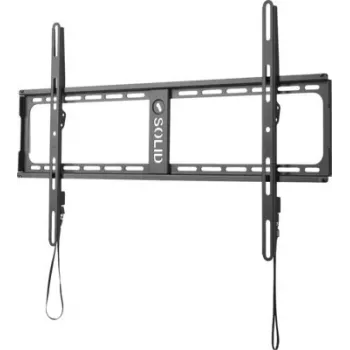 One For All WM4615 Solid FLAT Fixed TV Wall Mount for 32-90 inch TVs, VESA 200x200 to 800x400, 100 kg Capacity, Easy Lock & Release, Black