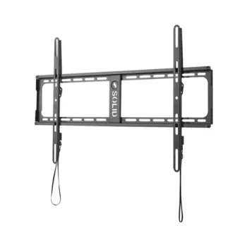 One For All WM4615 Solid FLAT Fixed TV Wall Mount for 32-90 inch TVs, VESA 200x200 to 800x400, 100 kg Capacity, Easy Lock & Release, Black