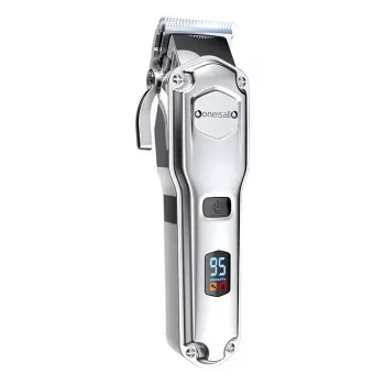 ONEISALL RFC-676 Pet Clipper Trimmer for Small to Medium Dogs & Cats, Cordless Rechargeable, Ultra-Quiet, Ceramic & Titanium Blade