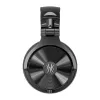 ONEODIO Studio Max 2 Wireless Over-Ear Headphones with Bluetooth 5.2, 72-Hour Battery, CVC 8.0 Mic, Foldable Design (Black)
