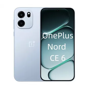 OnePlus Nord CE 6 5G 256GB 8GB RAM Dual SIM Smartphone with 7500mAh Battery - Pitch Blue