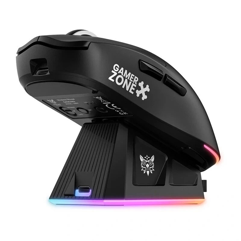 ONIKUMA DM07 RGB Gaming Mouse Black 6400 DPI Wired Optical 7 Buttons