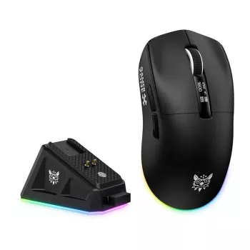 ONIKUMA DM07 RGB Gaming Mouse Black 6400 DPI Wired Optical 7 Buttons