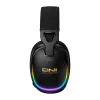 ONIKUMA GT805 Wired Gaming Headset with RGB LED, 50mm Drivers, Flexible Mic (Black)