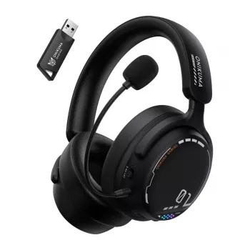 ONIKUMA GT886 Gaming Headphones Over-Ear Wired RGB LED 50mm Drivers Black