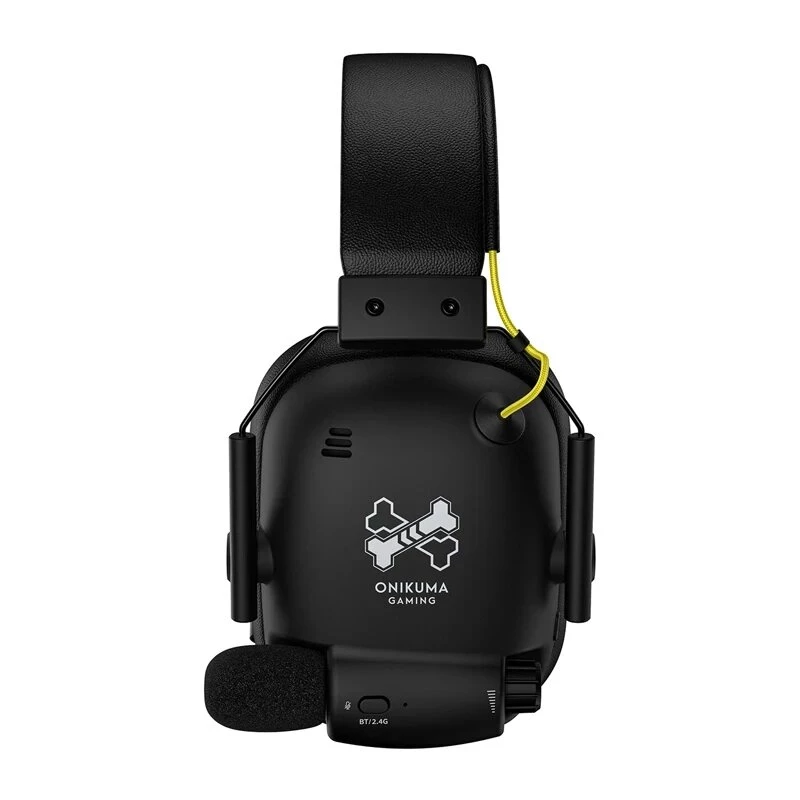 ONIKUMA GT888 Gaming Headphones (Black) - Wired Over-Ear RGB Headset with 50mm Drivers, 3.5mm & USB