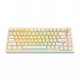 ONIKUMA MT707 Gaming Keyboard (Yellow) - Mechanical, Outemu Blue Switches, RGB Backlit, Full-Size, Wired USB