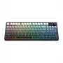 ONIKUMA MT902 2.4G Wireless Gaming Keyboard, 60% Compact 68-Key, Mechanical Switches, RGB Backlight, Hot-Swappable, Black and White Gradient