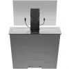 ONKRON Monitor Stand Riser with Drawer, Up to 24 inch, Black, NWSSC24-B