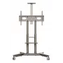 ONKRON TS1571-C Mobile TV Stand with AV Shelf for 32-75 inch Screens, Champagne