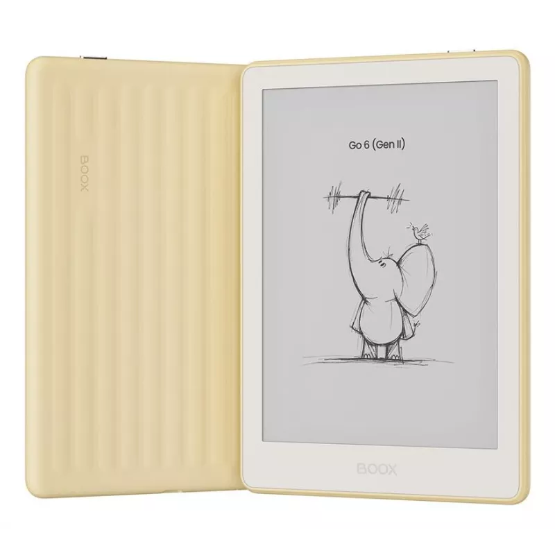 ONYX BOOX Go 6 (Gen II) 6 inch E-Reader with E Ink Carta 1200, 4GB RAM, 64GB Storage, Android 12, Wi-Fi & Bluetooth
