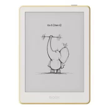 ONYX BOOX Go 6 (Gen II) 6 inch E-Reader with E Ink Carta 1200, 4GB RAM, 64GB Storage, Android 12, Wi-Fi & Bluetooth
