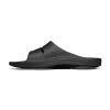 OOFOS OOahh Slide Sandal - Black/Black - EU 46