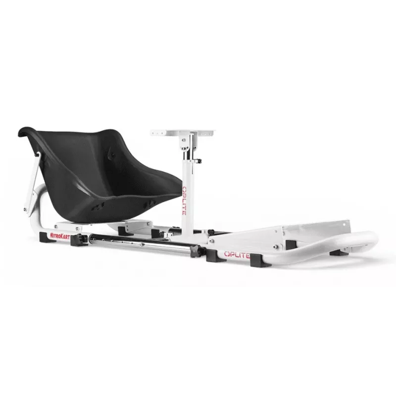 Oplite 104318 Racing Cockpit – Sim Racing Chassis with Adjustable Wheel and Pedal Mounts