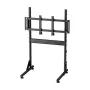 Oplite Nitrokart Monitor Stand V2 Black - Single Monitor Floor Stand for Flight & Racing Simulators, 49 inch Max, VESA 75x75 to 200x200, Height Adjustable 700-1000mm, Tilt/Swivel/Rotation, Steel