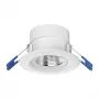 OPPLE Chiara Recessed LED Ceiling Spot 9W 675lm Warm White 2700K TRIAC Dimmable, White