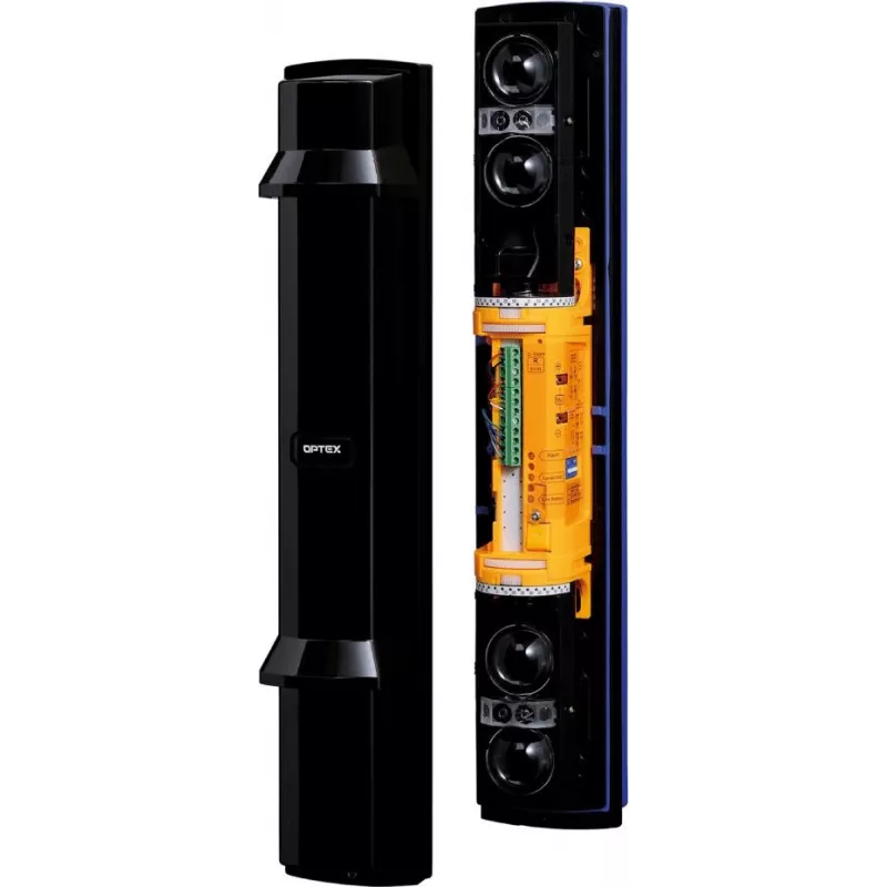 OPTEX SL-200QN(C) Smart Line 4-Beam Infrared Barrier for Outdoor Security, 60m Range
