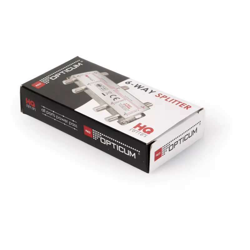 OPTICUM 1x6 DVB-T/SAT Signal Splitter 5-2400 MHz