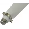 Opticum Flat Window Pass-Through Cable F-Female to F-Female 25cm White