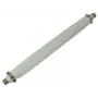 Opticum Flat Window Pass-Through Cable F-Female to F-Female 25cm White