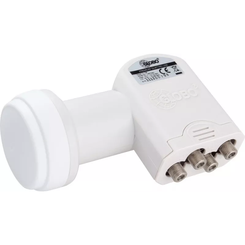 OPTICUM Globo Quattro LNB LRP-04H – 4 Outputs, 10.7-12.75 GHz, 0.1 dB Noise Figure