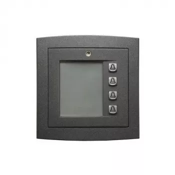 OPTIMA OP-J4-G ELFON 4-Button Digital Dialing Module, Silver/Grey
