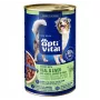 OPTIVITAL Chunks with Veal, Hearts, Liver and Carrots - Wet Dog Food - 1250g