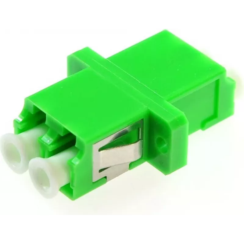 OPTIX Qoltec LC/APC Duplex Singlemode Fiber Optic Adapter
