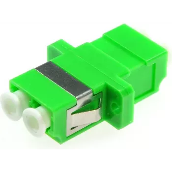 OPTIX Qoltec LC/APC Duplex Singlemode Fiber Optic Adapter