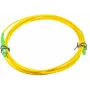 OPTIX Single-Mode 9/125 Simplex Fiber Patch Cord, 3m, SC/APC to SC/APC, 3.0mm LSZH Yellow