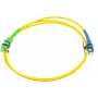 OPTIX Single-Mode Fiber Optic Patch Cord SC/UPC to SC/APC Simplex 1m LSZH Yellow