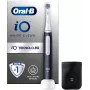 Oral-B iO White Clean Electric Toothbrush, Black/White with Travel Case