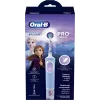 Oral-B Vitality PRO Kids Frozen Electric Toothbrush for Children, Rechargeable, 2 Modes, 1 Brush Head, Blue