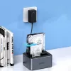 ORICO 6626C3-C-V1 2-Bay USB 3.0 SATA Docking Station with Offline Clone - Gray