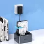 ORICO 6626C3-C-V1 2-Bay USB 3.0 SATA Docking Station with Offline Clone - Gray