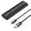 ORICO PWM2-BK-EP M.2 SATA SSD Enclosure USB-C 5Gbps Black