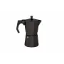 Origin Outdoors Bellanapoli Espresso Maker Stovetop Moka Pot 3 Cups Black