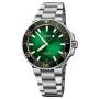 ORIS Aquis Date Calibre 400 Men's Automatic Watch 41.50 mm Green Dial Stainless Steel Bracelet 41270782209PE