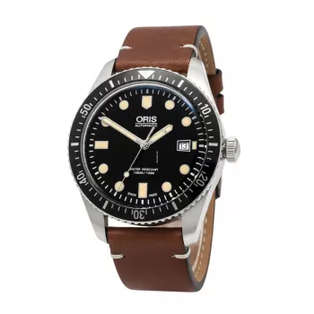 ORIS Men's Automatic Watch 40540752145 43.50mm Blue Dial Stainless Steel Bracelet