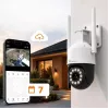 ORLLO TZ11 4K 8MP PTZ IP Camera with Wi-Fi and 4G LTE, Tuya Smart, Pan-Tilt, Outdoor Security