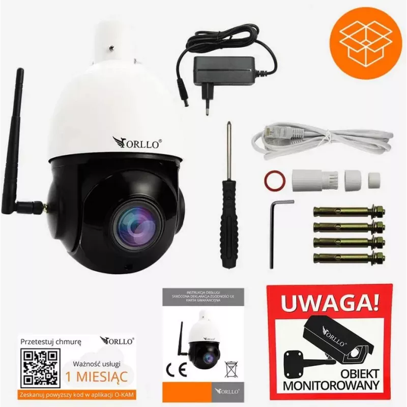 ORLLO Z10 Outdoor PTZ IP WiFi Camera 4MP 18x Zoom