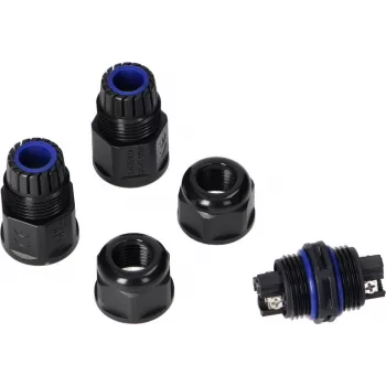 ORNO OR-AE-13601 Straight Cable Joint Connector IP68 3-Pole 4mm² 450V/25A