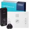 ORNO OR-DOM-BA-933/W Audio Intercom Set, 1-Family, 2-Wire, White Indoor Handset, Silver Outdoor Unit