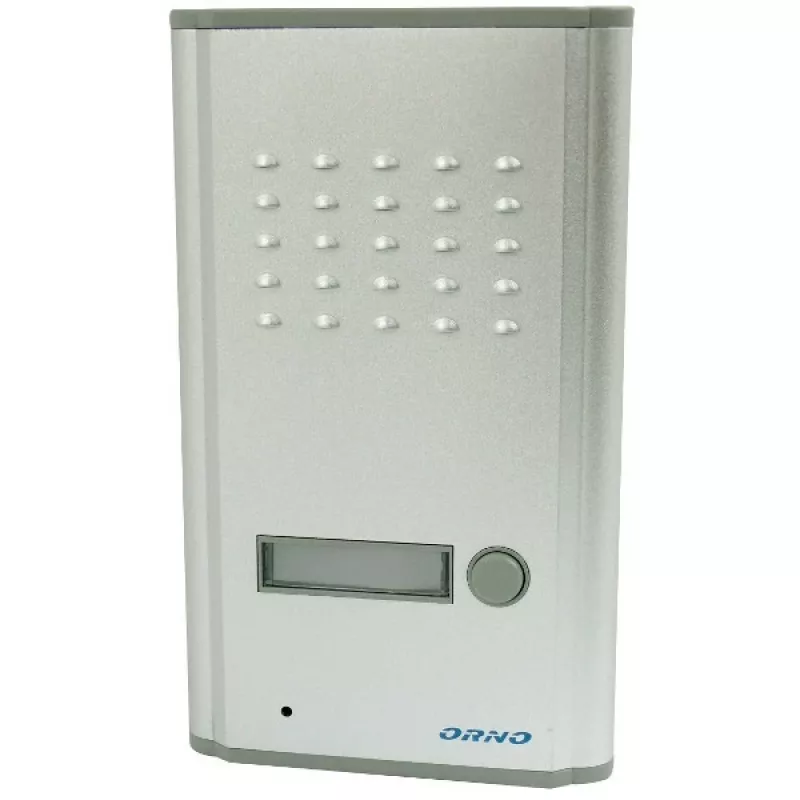 ORNO OR-DOM-RL-901/RL-3208A Audio Intercom System, 1-Family, 2-Wire, Surface Mount, White, 9094