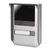 ORNO OR-DOM-SL-923 2-Wire Wired Intercom Set for 1-Family House, Surface Mounted, Silver/Grey External Panel, White Uniphone