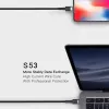 ORSEN S53 USB-C to USB-C Cable 3A 1m Black